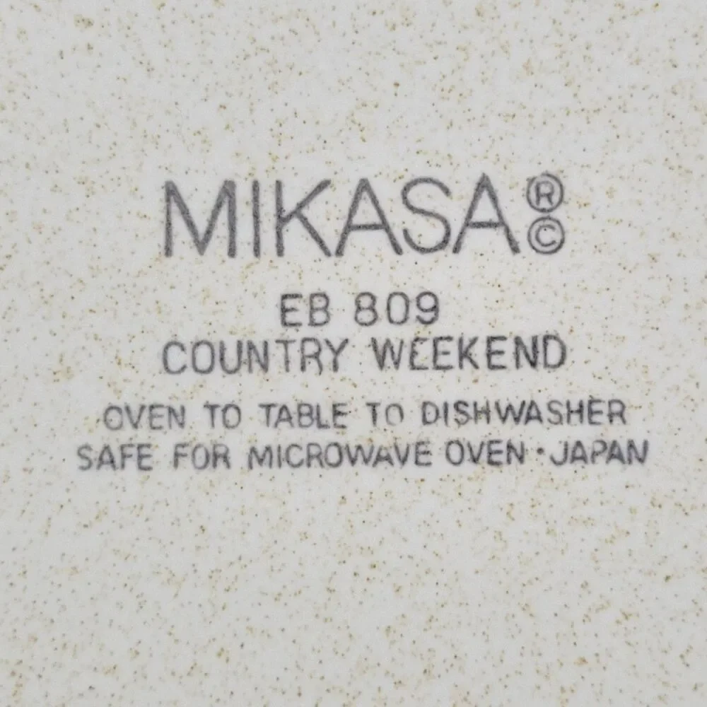 Mikasa Country Weekend Vintage 10 3/4
